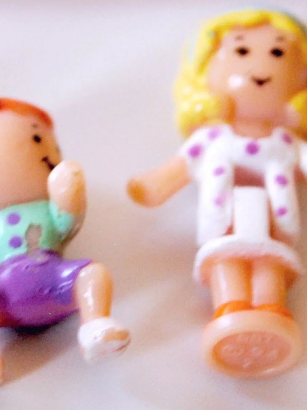 Vintage Bluebird Polly Pocket Pollyville Nursery School Playset Babies Complete